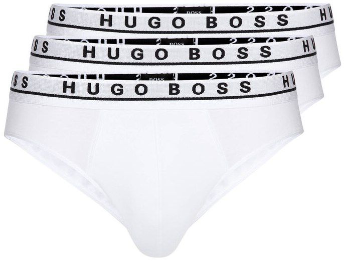 3er Pack Hugo Boss Unterhosen in Weiß für 27,45€ (statt 34€)
