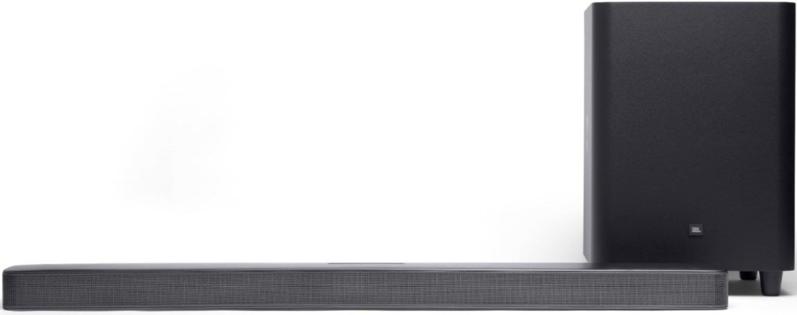 JBL Bar 5.1 Surround   Sound Bar mit Subwoofer in Schwarz für 389,99€ (statt 439€)