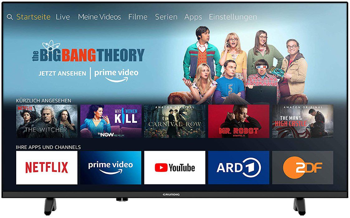 Grundig Vision 6 Fire TV (2020) mit 40 Zoll und Full HD für 229€ (statt 314€)