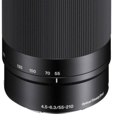 Sony SEL 55210 Tele Zoom Objektiv für A6000, A5100, A5000 Serien für 179€ (statt 210€)
