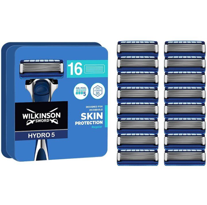 🪒 16er Pack Wilkinson Sword Hydro 5 Skin Protection ab 22,89€ (statt 30€)