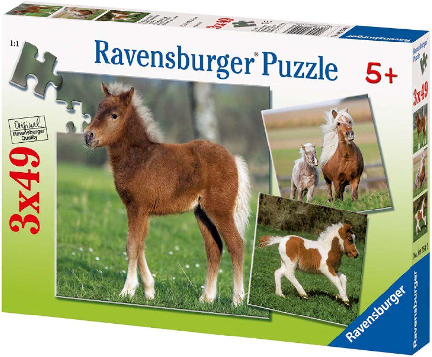 Ravensburger Puzzle 09254 Ponyfreundschaft für 8,99€ (statt 32€)