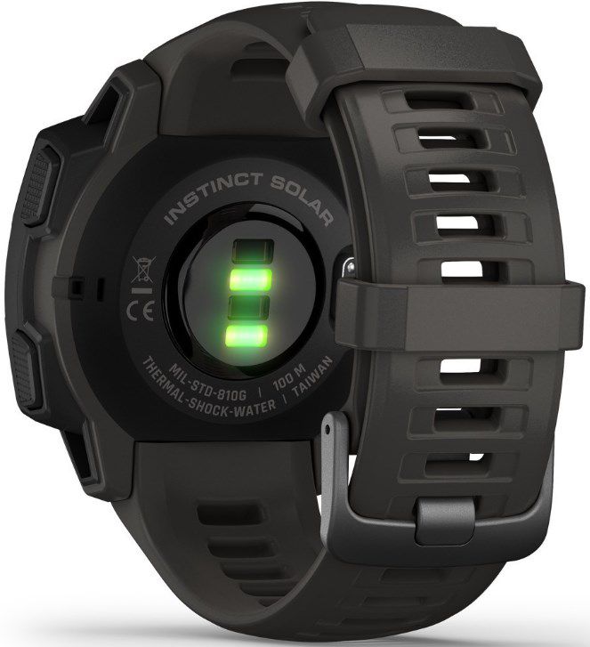 Garmin GPS Smartwatch Instinct in Schwarz für 202,99€ (statt 234€)