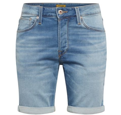2x Jack & Jones Jeans Shorts Rick Icon Blau für 29,98€ (statt 44€)