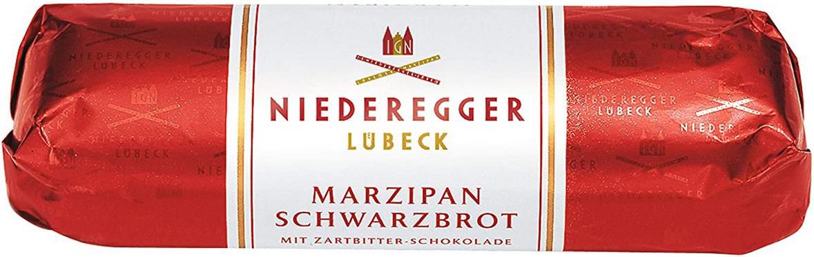 5er Pack Niederegger Marzipan Schwarzbrot 5 x 48g für 6,37€ (statt 8€)   Prime