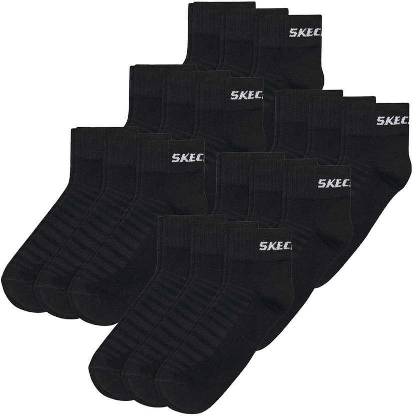 18 Paar Skechers Unisex Quarter Socken Mesh Ventilation für 30,99€ (statt 42€)