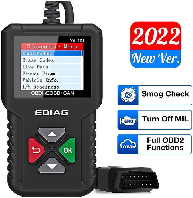 EDIAG YA101 obd2 Diagnosegerät für Europäische OBD II/EOBD Protokolle nach 2000 für 16,49€ (statt 30€)