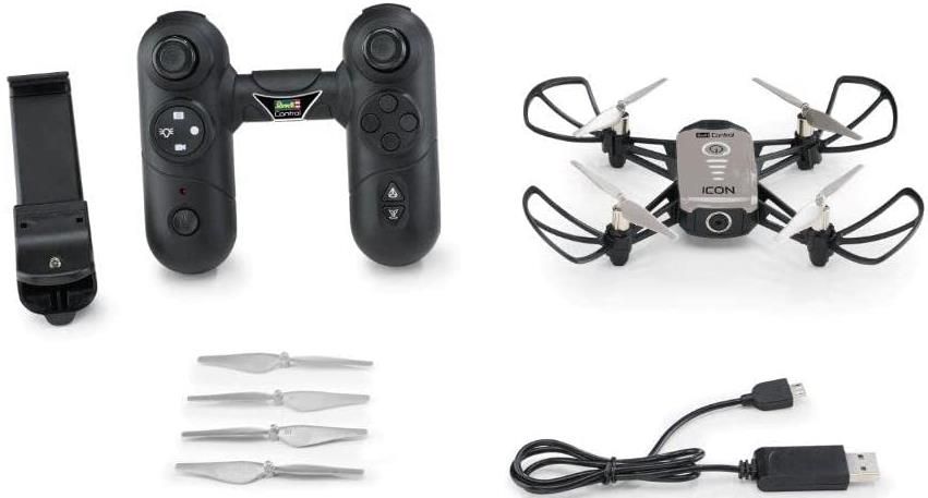 Revell Control 23825 Icon RC Kamera Quadcopter mit 720p Kamera und 2.4 GHz Fernsteuerung für 57,17€ (statt 66€)