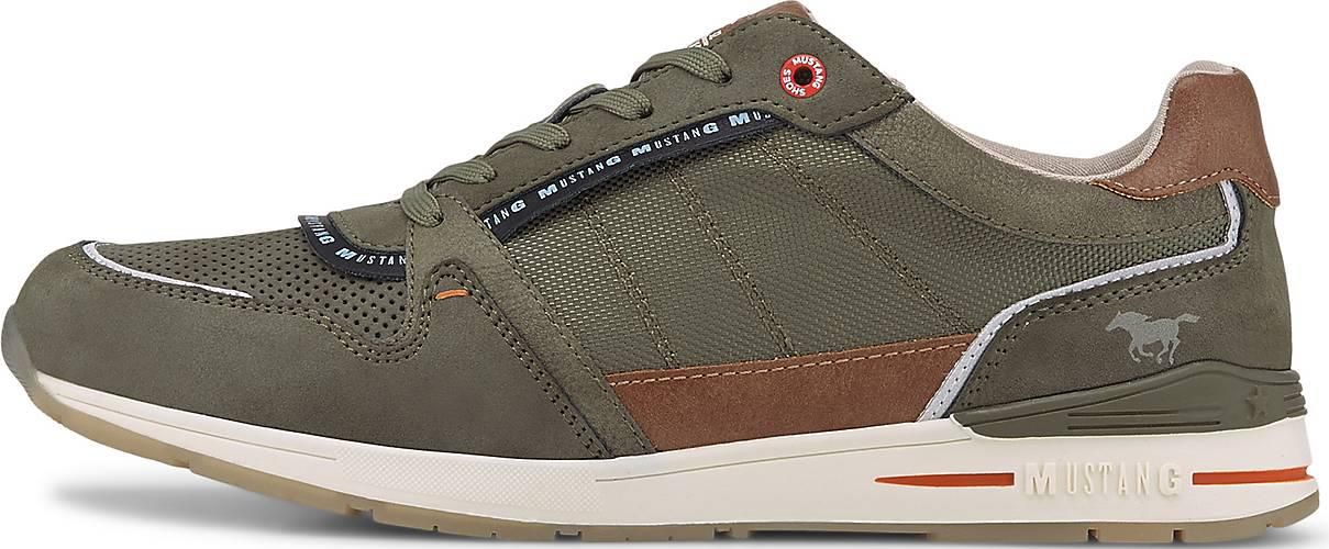 Mustang Herren Sneaker in Khaki für 50,36€ (statt 60€)