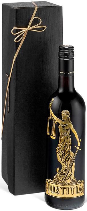 Justitia Rotwein im Geschenkkarton   Cabernet Sauvignon aus Italien 0,75 l für 25,33€ (statt 30€)   Prime