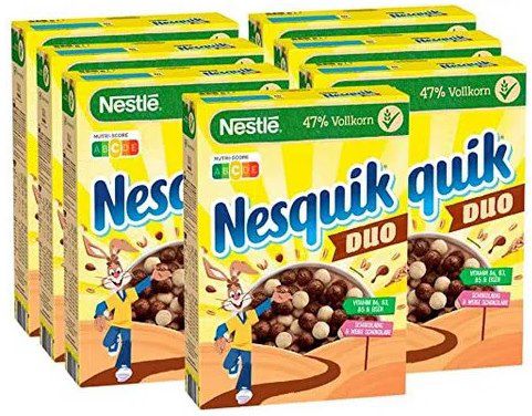 7x Nestlé Nesquik Duo (je 325g) ab 15,50€ (statt 28€)