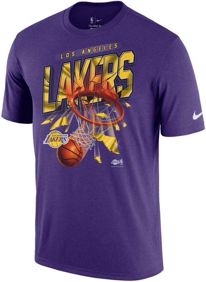 Nike NBA La Lakers Courtside Herren T Shirt für 29,94€ (statt 35€)