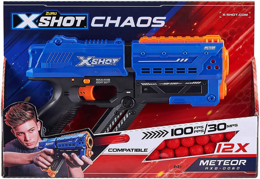 Zuru X Shot Chaos Meteor Dart Blaster für 7,64€ (statt 15€)   Prime