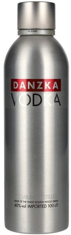 4er Pack Danzka Vodka, 40% 4x1L für 48,90€ (statt 56€)