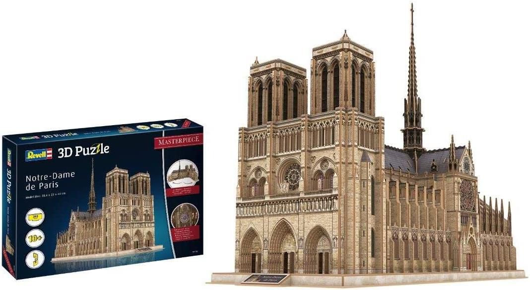 Revell RV00190 3D Puzzle Notre Dame de Paris für 28,07€ (statt 42€)   Prime