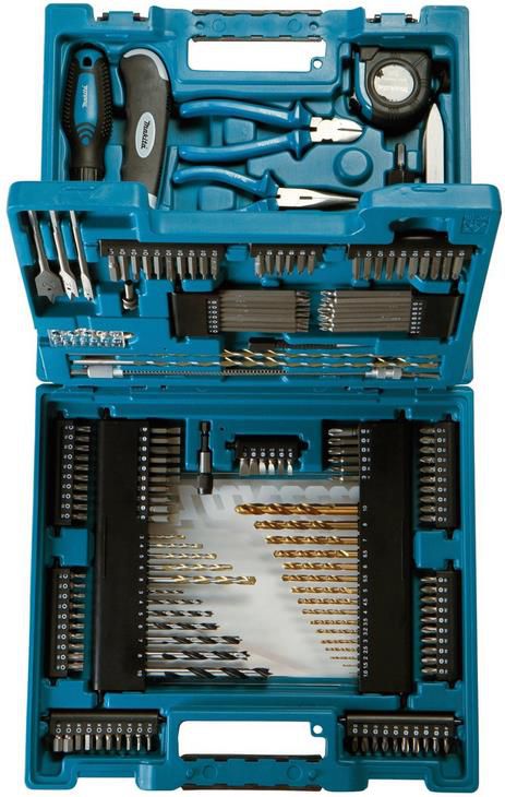 Makita D 37194 Bohrer  und Bit Set, 200 teilig für 65,94€ (statt 85€)