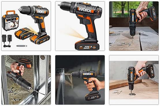 WORX WX101.1 Akku Bohrschrauber 20V für 99,99€ (statt 109€)