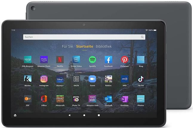 Amazon Fire HD 10 Plus Tablet, 10,1 Zoll Full HD Display, 32 GB, mit Werbung für 134,99€ (statt 184€)