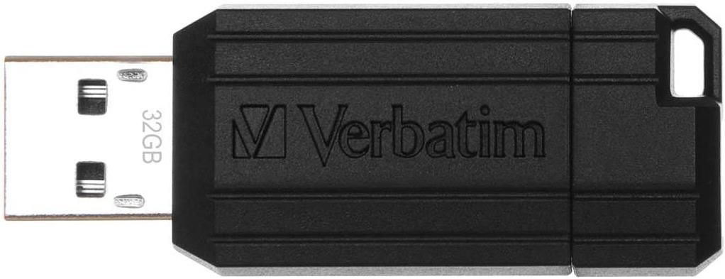 3er Pack Verbatim PinStripe USB Stick 32GB mit Schiebemechanismus für 11,37€ (statt 16€)