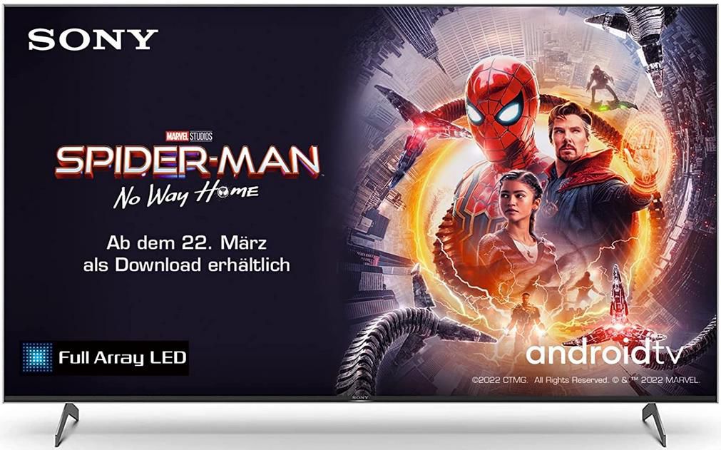 Sony KE 75XH90/P Bravia 75 Zoll 4K UHD Fernseher mit Android TV, HDR, Sprachsteuerung für 1.299€ (statt 1.599€)