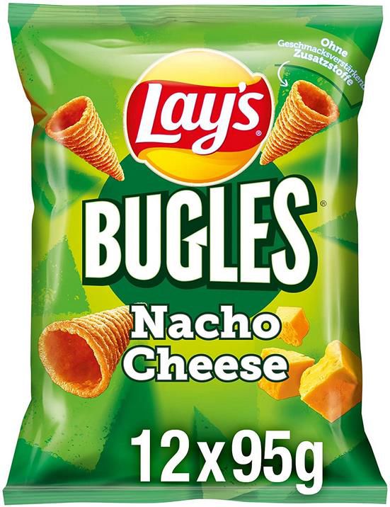 12er Pack Lays Bugles Nacho Cheese für 10,69€ (statt 18€)   Prime Sparabo