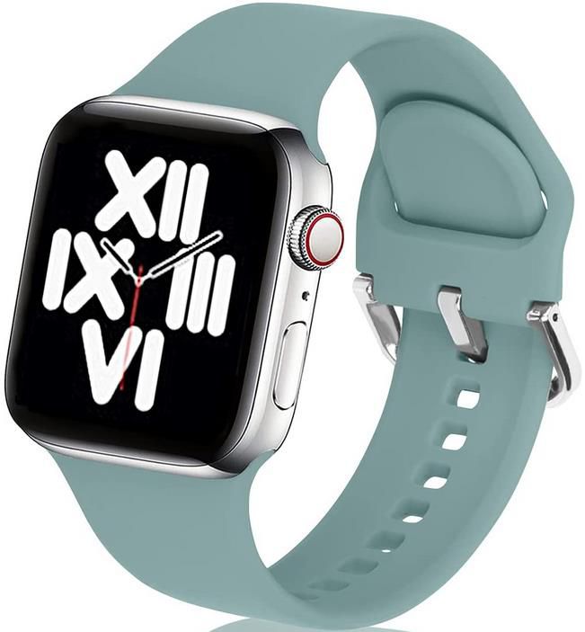 Midnifly Silikon Ersatz Sportarmband kompatibel mit Apple Watch für 3€ (statt 6€)