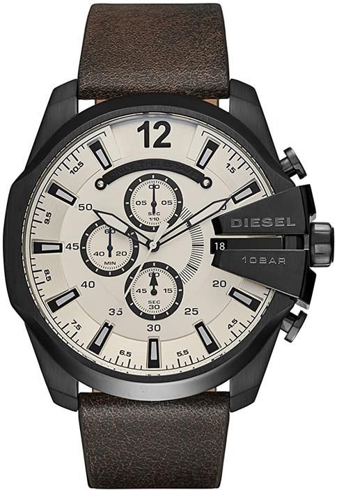 Diesel DZ4422 Mega Chief Herren Chronograph, 51 mm für 108€ (statt 172€)