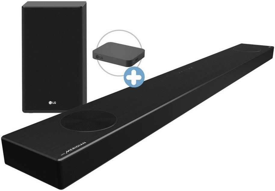 LG DSP9YA Soundbar mit Subwoofer + Wowcast WTP3 HDMI Sender für 457,95€ (statt 714€)