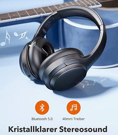 FAKEME FM090 Bluetooth 5.0 Headset mit Hybrid Active Noise Cancellation für 15,99€ (statt 36€)