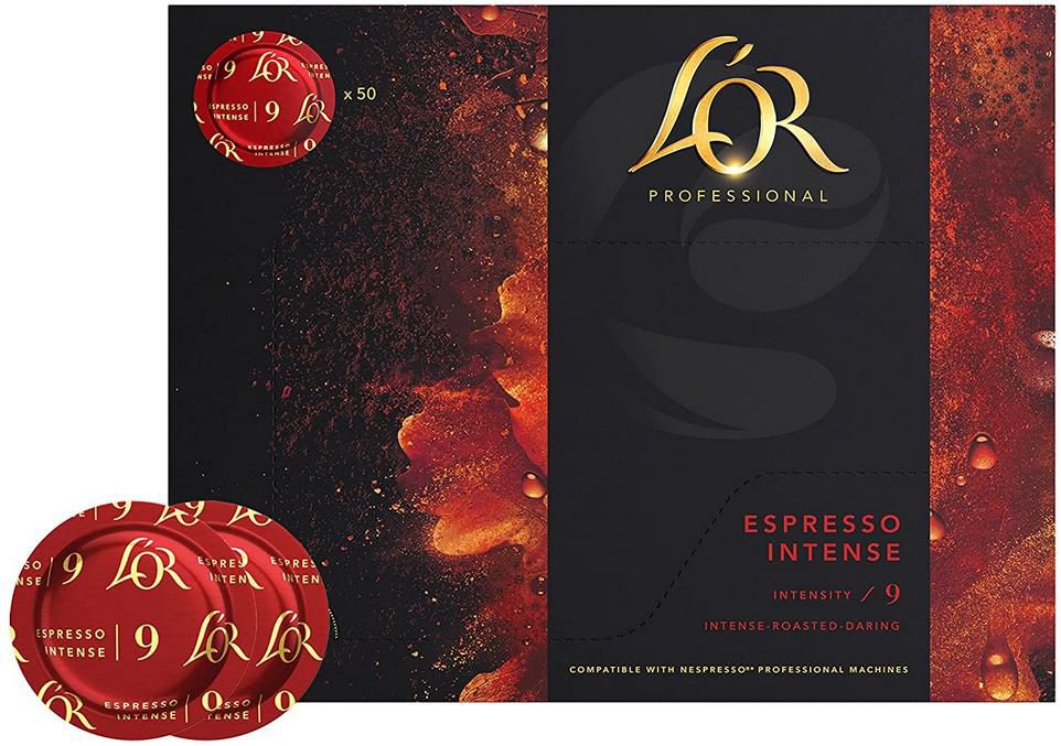 50x LOR Supreme Nespresso Pro Kaffeekapseln Ristretto oder Espresso Intense ab 9,74€ (statt 18€)   Prime Sparabo