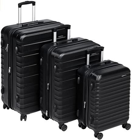 Amazon Basics Hartschalen Kofferset 3 teilig 55 cm, 68 cm und 78 cm für 109,55€ (statt 147€)