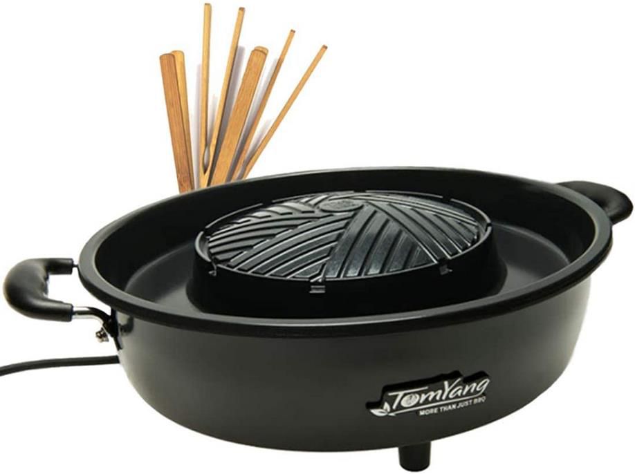 TomYang BBQ   Elektrischer Thai Grill & Hot Pot mit 1.800 Watt für 126,64€ (statt 149€)