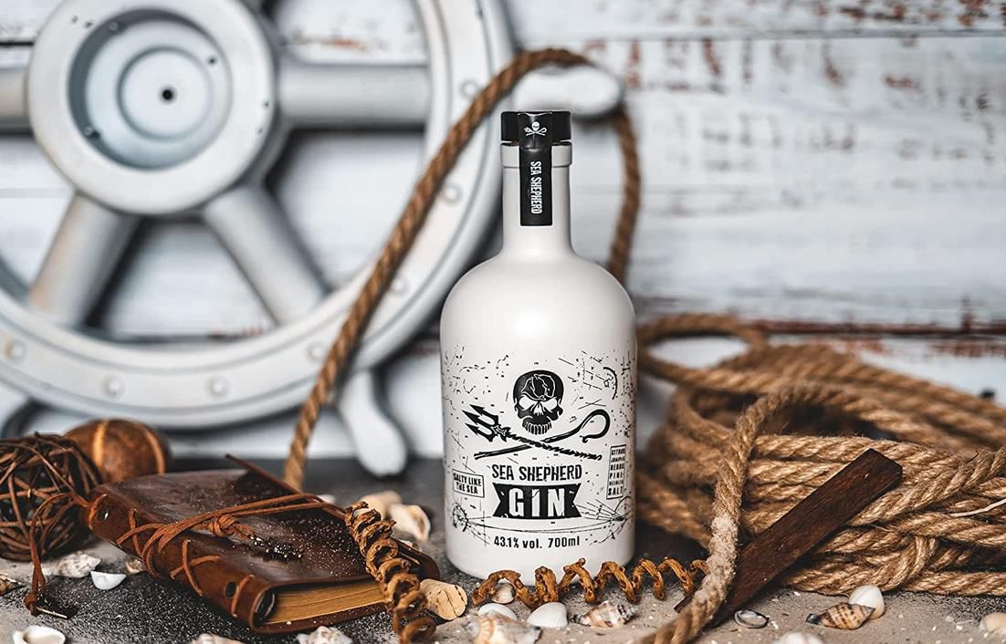 Sea Shepherd Gin 43,1% Vol 0.7l für 29,99€ (statt 35€)