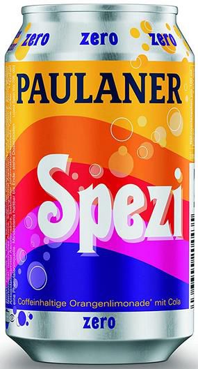 🥤 24x Paulaner Spezi Zero mit Cola & Orange ohne Zucker ab 15,29€ (statt 21€)   nur 0,64€ pro Dose