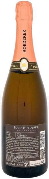 Louis Roederer Champagne Brut Rosé 2014 Deluxe Champagner 0,75 l für 66,51€ (statt 72€)