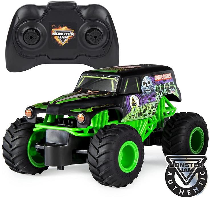 Monster Jam Grave Digger RC Truck, Maßstab 1:24 für 15,99€ (statt 21€)   Prime