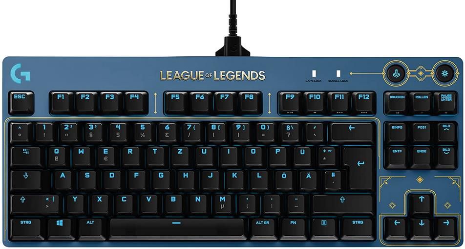 Logitech G PRO Mechanische Gaming Tastatur League of Legends Edition für 89,32€ (statt 100€)