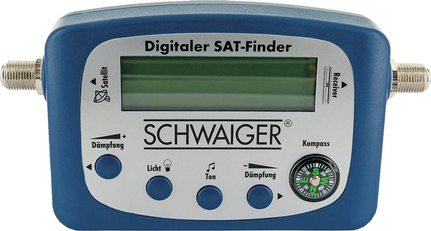 Schwaiger SF80 531 SAT Finder mit Display für 8,94€ (statt 23€)   Prime