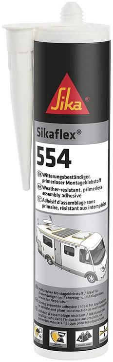 Sikaflex 554 vielseitig einsetzbarer, witterungsbeständiger, primerloser Montageklebstoff 300ml für 12,99€ (statt 19€)   Prime