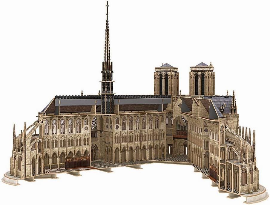 Revell RV00190 3D Puzzle Notre Dame de Paris für 28,07€ (statt 42€)   Prime