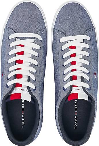 Tommy Hilfiger Essential Chambray Vulcanized Herren Sneaker für 41,94€ (statt 53€)