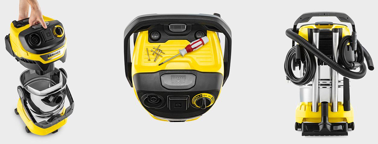 Kärcher WD 6 P S V 30/6/22/T Nass /Trockensauger mit Blasfunktion für 170,99€ (statt 190€)