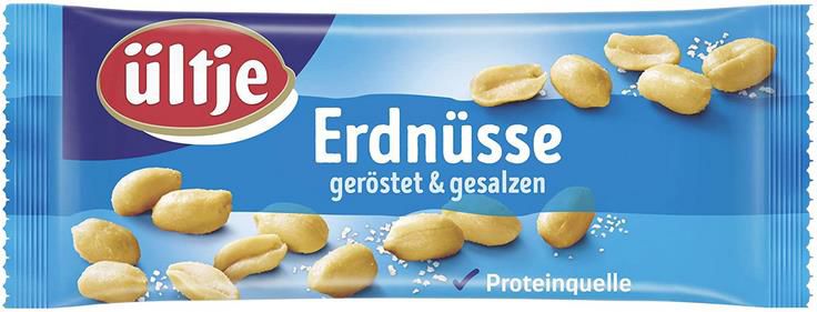 20er Pack ültje Erdnüsse Riegelbeutel geröstet & gesalzen 20 x 50 g ab 8,63€ (statt 11€)   Prime Sparabo