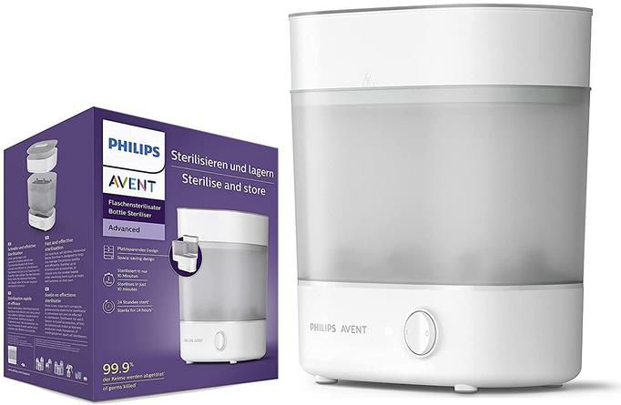 Philips Avent SCF291/00 Sterilisator für bis zu 6 Babyflaschen, Sauger und Zubehör für 37,45€ (statt 50€)