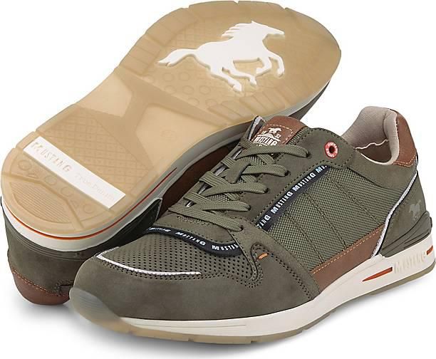 Mustang Herren Sneaker in Khaki für 50,36€ (statt 60€)