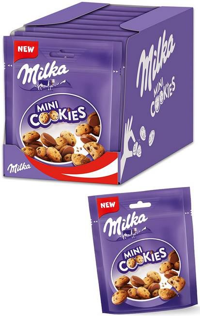 8er Pack Milka Mini Cookies 8 x 110g ab 9,54€   Prime Sparabo