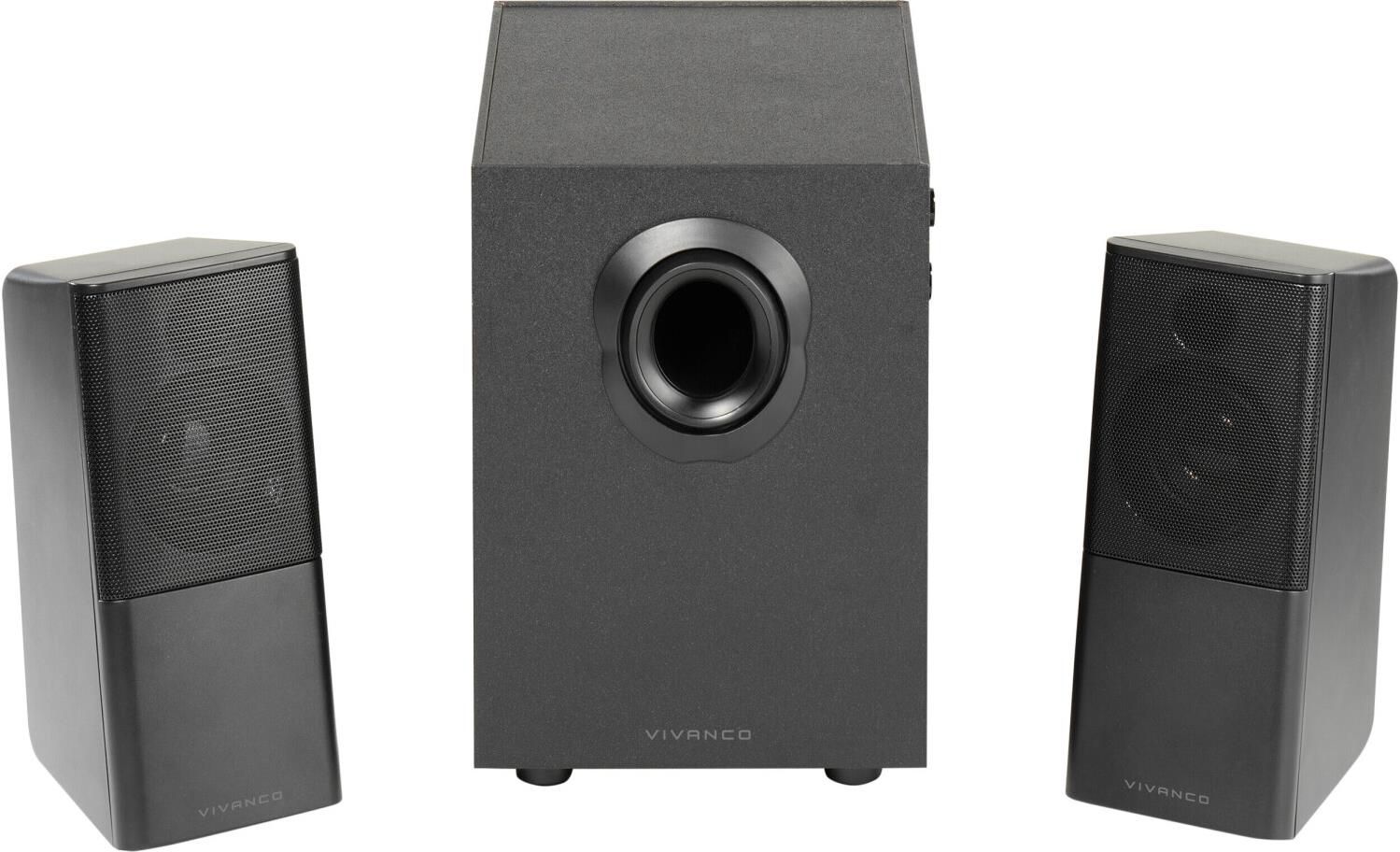 Vivanco 2.1 Subwoofer Lautsprecher Set Advanced für 22,99€ (statt 35€)