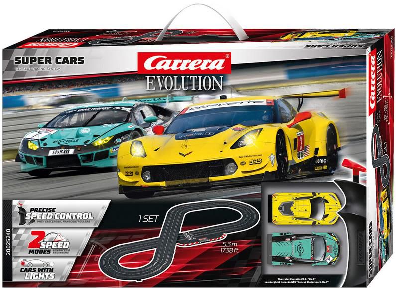 Carrera Evolution Super Cars   Autorennbahn für 84,79€ (statt 116€)