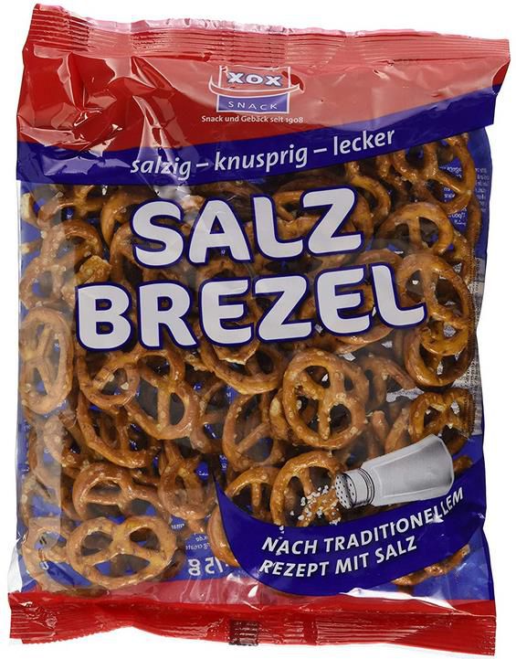 4x XOX Gebäck   Salz Brezel 4 x 175g ab 3,07€   Prime Sparabo