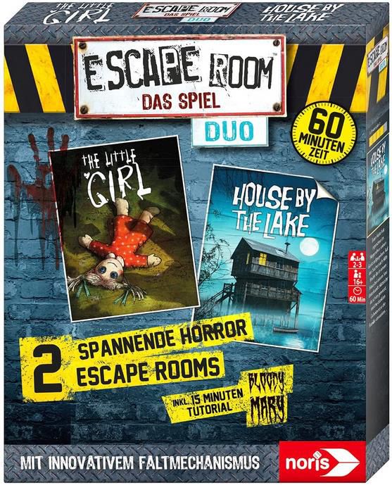 Noris Escape Room Duo Horror inkl. 2 Fällen und Promo Fall ab 16 Jahren für 9,99€ (statt 17€)   Prime